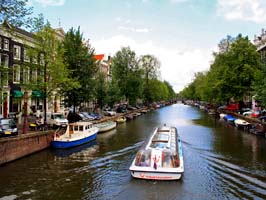 Amsterdam kanalbåt