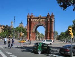 Barcelona i Spanien