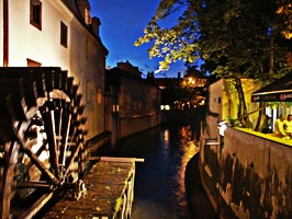 Vattenhjul i Prag