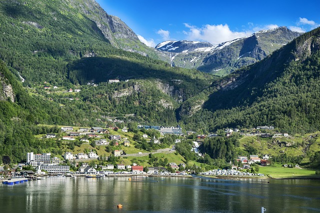 Bergen i Norge