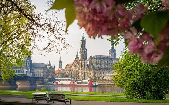 Dresden i Tyskland