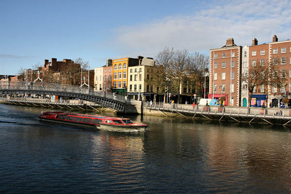 Kryssning i Dublin på Irland